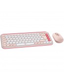 LOGITECH POP ICON COMBO - ROSE - US INT'L - BT -
