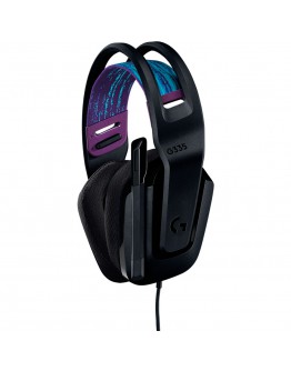 LOGITECH G335 Wired Gaming Headset - BLACK - 3.5