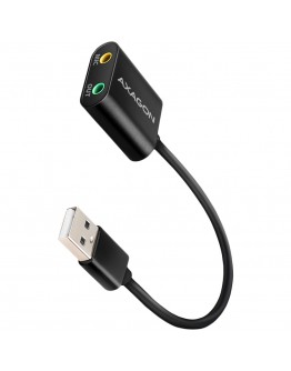 Axagon USB sound card with 15 cm cable and metal