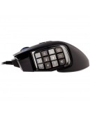 CORSAIR SCIMITAR RGB ELITE, MOBA/MMO, Black,