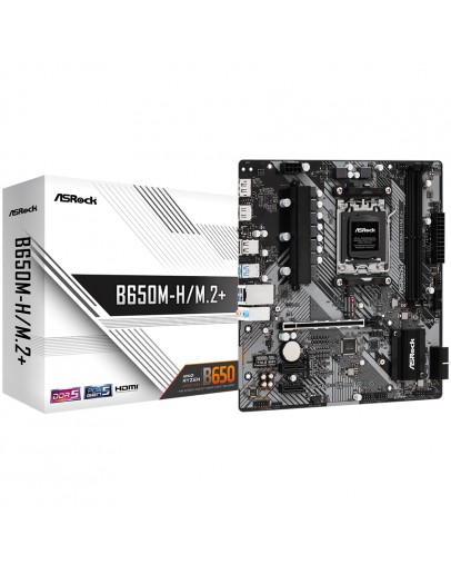ASROCK B650M-H/M.2+ mATX AM5 DDR5