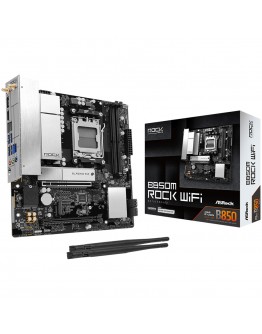 ASROCK MB B850M Rock WiFi 7, AM5, 2x DDR5, 1x