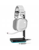 CORSAIR HS80 RGB Wireless Headset, White - EU