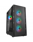 COUGAR AIRFACE PURE RGB PC Case, Mid Tower, Black