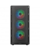 COUGAR AIRFACE PURE RGB PC Case, Mid Tower, Black