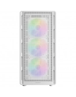 COUGAR AIRFACE PURE RGB PC Case, Mid Tower, White