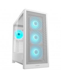 COUGAR MX230 RGB PC Case, Mid Tower, White