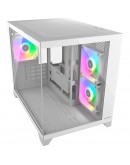 COUGAR FV150 Mini RGB PC Case, Mid tower, White
