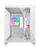 COUGAR FV150 Mini RGB PC Case, Mid tower, White
