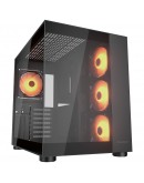 COUGAR FV150 RGB PC Case, Mid tower, Black