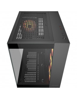 COUGAR FV150 RGB PC Case, Mid tower, Black