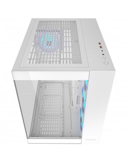 COUGAR FV150 RGB PC Case, Mid tower, White