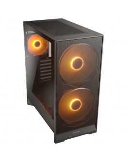 COUGAR AIRFACE 180 PC Case, Mid Tower, Black