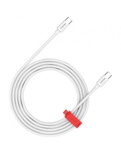 CANYON cable CC60AB C-C 60W Braided 2m White