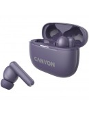 CANYON headset OnGo TWS-10 ANC+ENC Purple