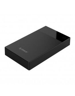 Orico кутия за диск Storage - Case - 3.5 inch, USB3.0, Built-in Power adapter, UASP, black - 3599U3