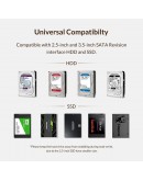 Orico кутия за диск Storage - Case - 3.5 inch, USB3.0, Built-in Power adapter, UASP, black - 3599U3
