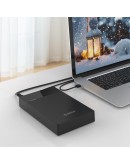 Orico кутия за диск Storage - Case - 3.5 inch, USB3.0, Built-in Power adapter, UASP, black - 3599U3