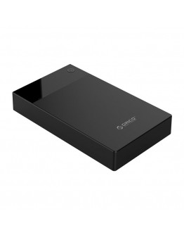 Orico кутия за диск Storage - Case - 3.5 inch, USB3.0, Built-in Power adapter, UASP, black - 3599U3