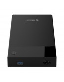 Orico кутия за диск Storage - Case - 3.5 inch, USB3.0, Built-in Power adapter, UASP, black - 3599U3