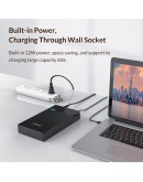 Orico кутия за диск Storage - Case - 3.5 inch, USB3.0, Built-in Power adapter, UASP, black - 3599U3