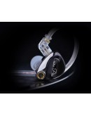 KZ професионални слушалки Hi-Fi In-Ear-Monitors - Castor Pro Gray No Mic - Bass Up Edition