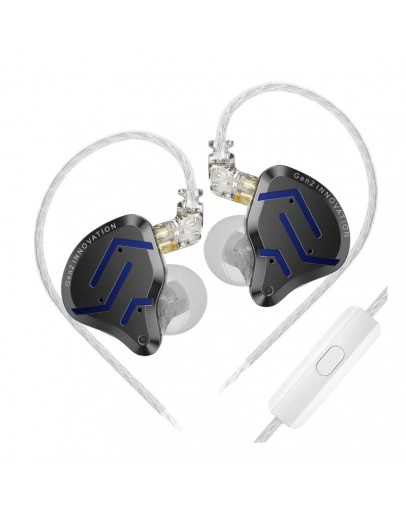 KZ професионални слушалки Hi-Fi In-Ear-Monitors - ZSN PRO 2 Midnight Black (Limited version), Mic