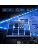 MCHOSE геймърска механична клавиатура Gaming Mechanical Keyboard Ace 60 Pro - 8K, KTEK Magnetic Switch [Linear] (English US), Black