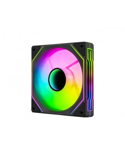 AeroCool вентилатор Fan 120mm Phantom M-3R - Infinity Mirror ARGB, REVERSE - Black