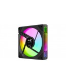 AeroCool вентилатор Fan 120mm Phantom M-3R - Infinity Mirror ARGB, REVERSE - Black