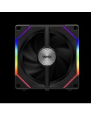 Gamdias Комплект вентилатори Fan Pack 3-in-1 3x120mm - AEOLUS P2-1203, Swappable Fan Blades (Reverse Fan Blades Included), Daisy-Chain, Infinity Mirror, A-RGB
