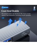 Orico хъб USB3.0/2.0 HUB 3 port + card reader, Aluminum - AH-A12F-GY