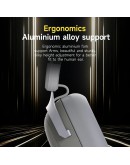 Ajazz безжични геймърски слушалки Wireless Gaming Headphones - AHM08 MAX Black, Gray, Yellow - Bluetooth , 2.4G