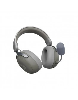 Ajazz безжични геймърски слушалки Wireless Gaming Headphones - AHM08 MAX Gray, White - Bluetooth , 2.4G