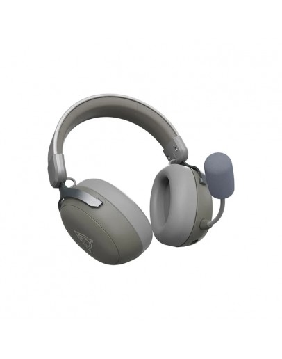 Ajazz безжични геймърски слушалки Wireless Gaming Headphones - AHM08 MAX Gray, White - Bluetooth , 2.4G