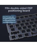 Ajazz геймърска механична клавиатура Wireless Gaming Mechanical Keyboard AK980 V2 - Gift Switch [Linear] (English US), Black, Gray