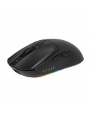 Ajazz професионална геймърска мишка AJ139 V2 MC - Wireless Gaming Mouse - 1K, Magnetic Charging Dock, Black