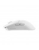 Ajazz професионална геймърска мишка AJ139P V3 MC - Wireless Gaming Mouse - 1K, Magnetic Charging Dock, White