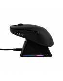 Ajazz професионална геймърска мишка AJ159 APEX - Wireless Gaming Mouse - 8K, Magnetic Charging Dock, Black