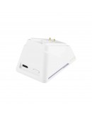 Ajazz професионална геймърска мишка AJ159 APEX - Wireless Gaming Mouse - 8K, Magnetic Charging Dock, White