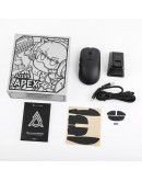 Ajazz професионална геймърска мишка AJ159 PRO - Wireless Gaming Mouse - 8K, Magnetic Charging Dock, Black