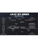 Ajazz професионална геймърска мишка AJ159 PRO - Wireless Gaming Mouse - 8K, Magnetic Charging Dock, Black