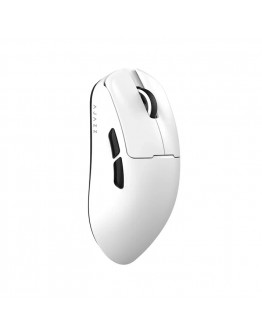 Ajazz професионална геймърска мишка AJ159 V2 MC - Wireless Gaming Mouse - 1K, Magnetic Charging Dock, White