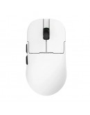 Ajazz професионална геймърска мишка AJ159P MC - Wireless Gaming Mouse - 1K, Magnetic Charging Dock, White