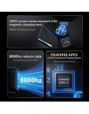 Ajazz професионална геймърска мишка AJ179 APEX - Wireless Gaming Mouse - 8K, Magnetic Charging Dock, Black