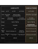 Ajazz професионална геймърска мишка AJ179 APEX - Wireless Gaming Mouse - 8K, Magnetic Charging Dock, White