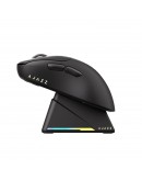 Ajazz професионална геймърска мишка AJ179 PRO - Wireless Gaming Mouse - 8K, Magnetic Charging Dock, Black