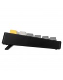 Ajazz геймърска механична клавиатура Gaming Mechanical Keyboard AK820 V2 - Arctic Isle Magnetic Switch [Linear] (English US), Black, Gray, Yellow