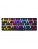 White Shark геймърска механична клавиатура Gaming Mechanical Keyboard SHINOBI 2 - Blue Switches (English US), Black