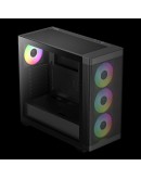 Gamdias кутия Case E-ATX - ATHENA M3 Black - USB-C, 4 x 120 mm A-RGB, Mesh, Tempered Glass